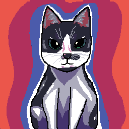 Tuxmantha the cat